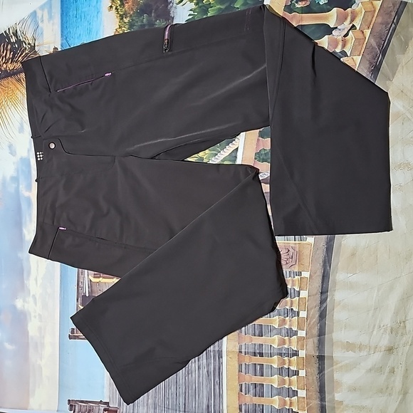 Title Nine Brown Cargo Pants Size 12 - Picture 1 of 5